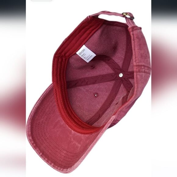 Dark pink unisex ball hat - Picture 7 of 8